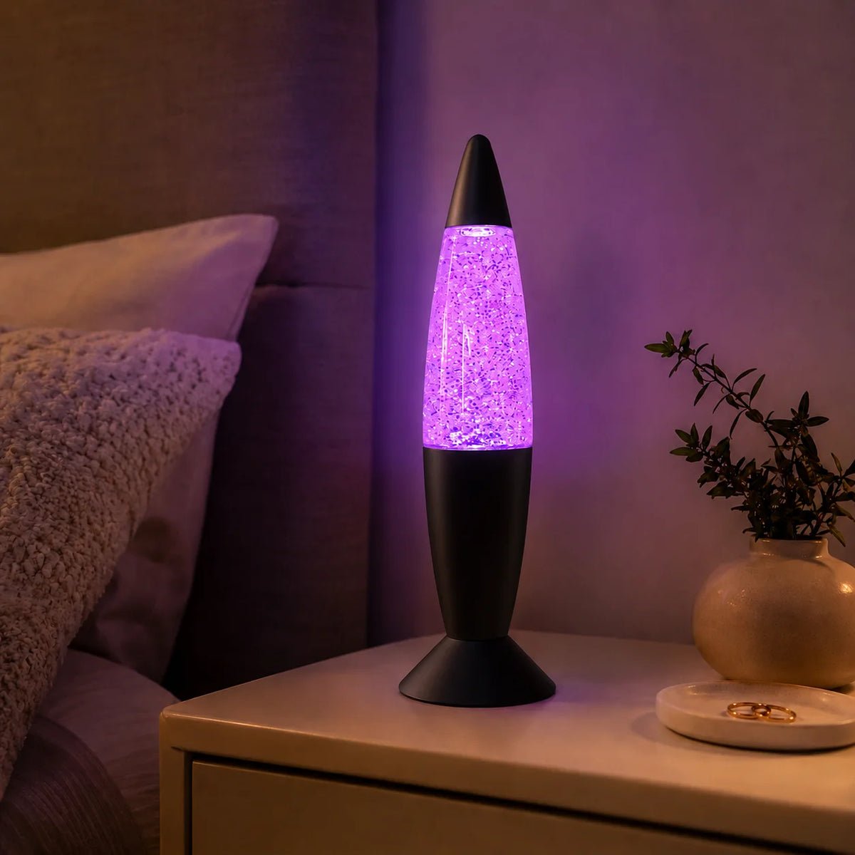 LED Rocket Lamp – USB Color Changing RGB Mood Desk Light